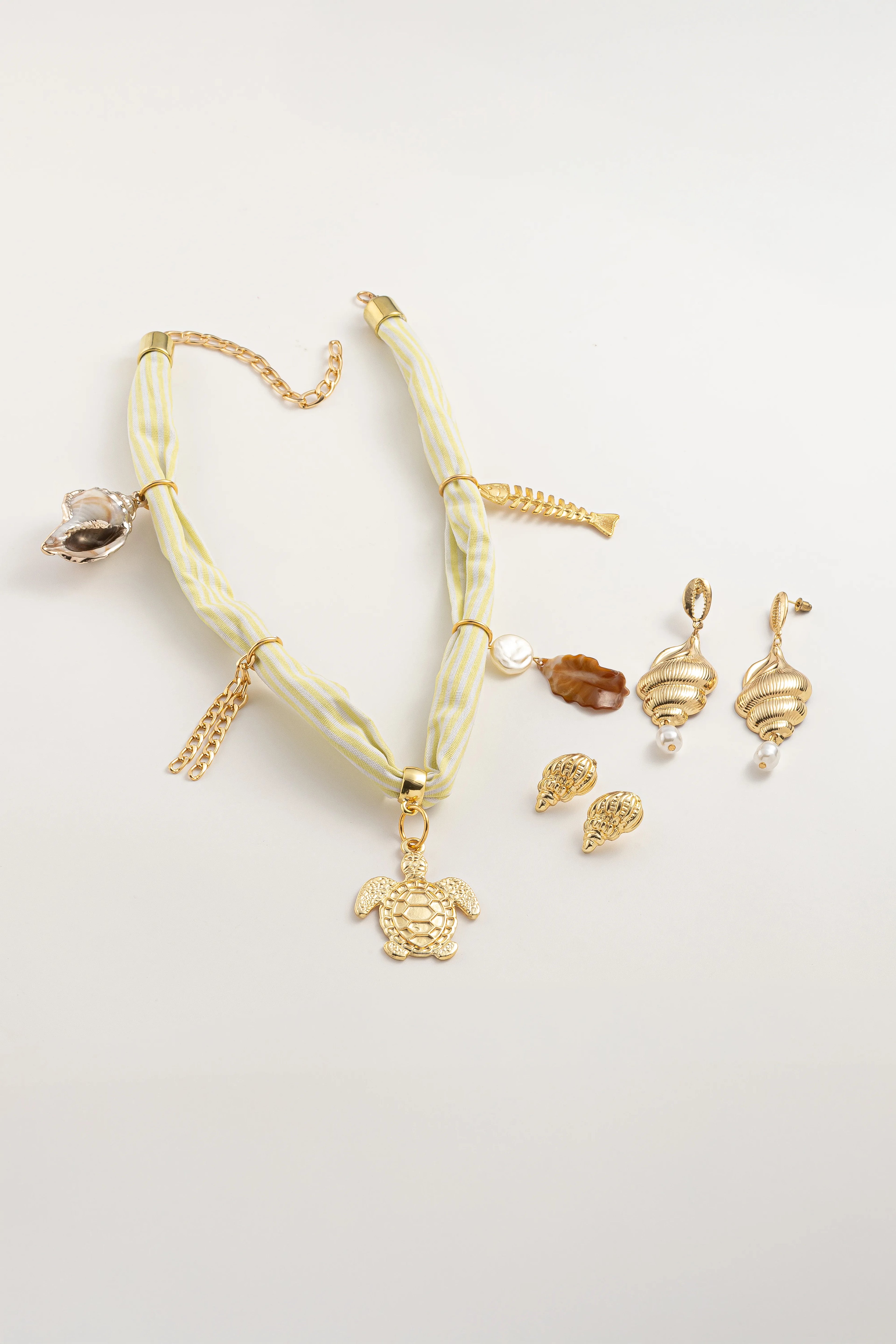 Conjunto Tecido Tartaruga do Mar